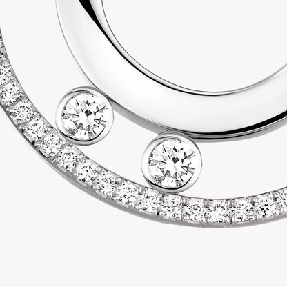 [moco jewelrys ]Move Romane Small Diamond Hoop Earrings