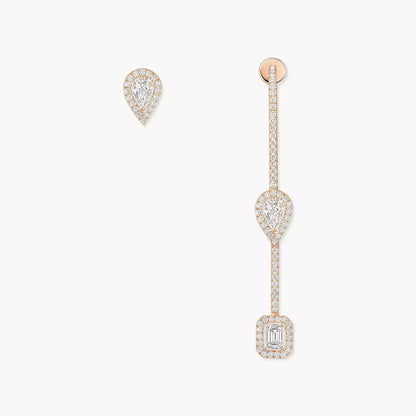 [moco jewelrys ]Diamond Drop Earrings My Twin