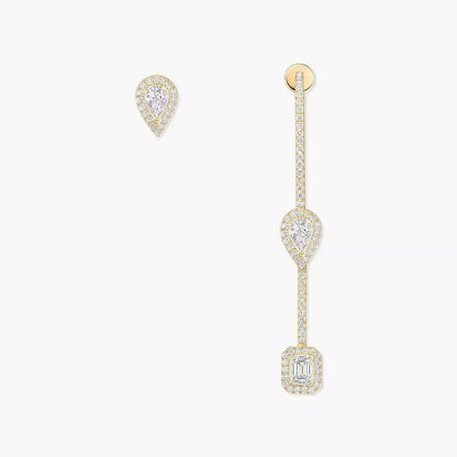 [moco jewelrys ]Diamond Drop Earrings My Twin
