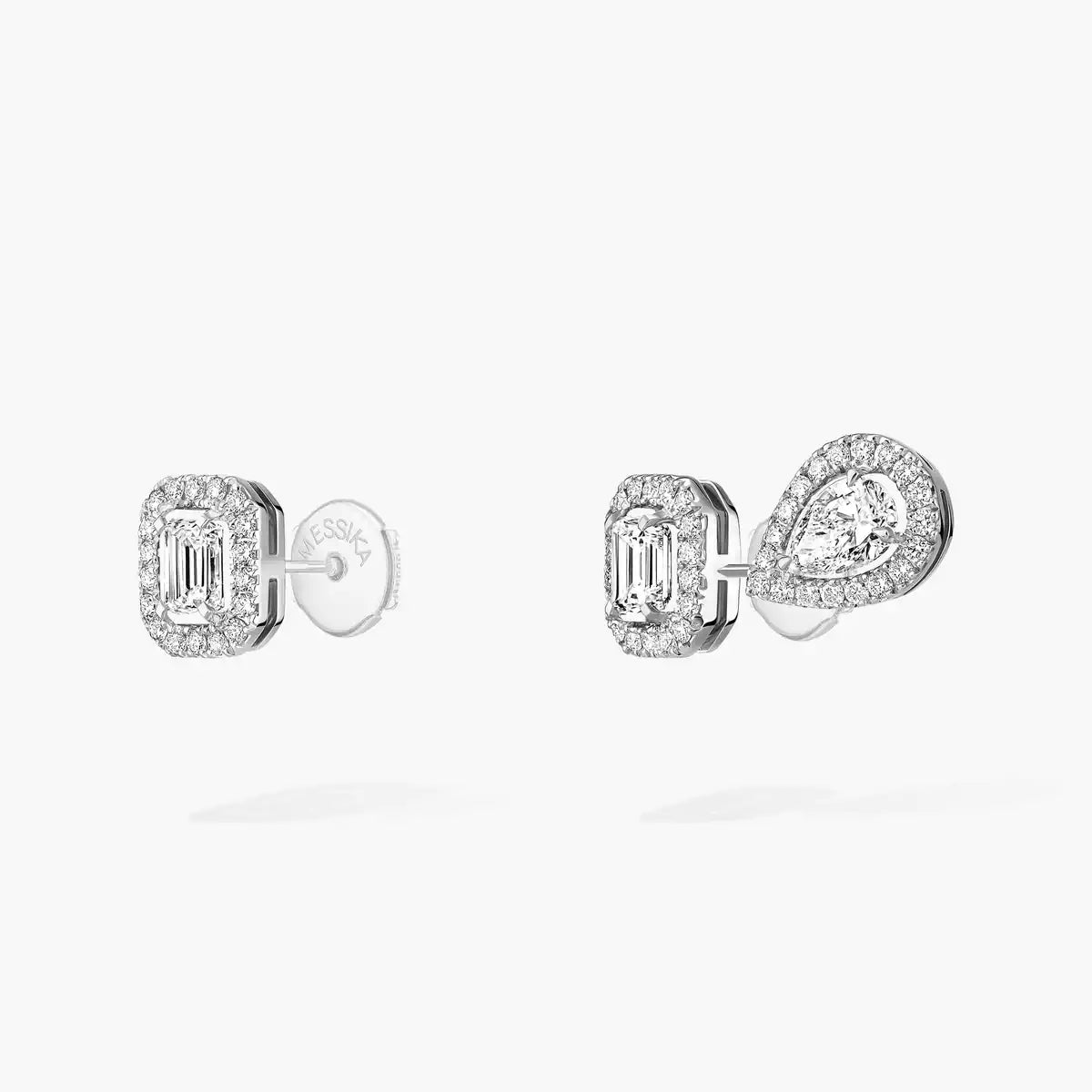 [moco jewelrys ]Diamond Earrings 0,10ct My Twin 1+2