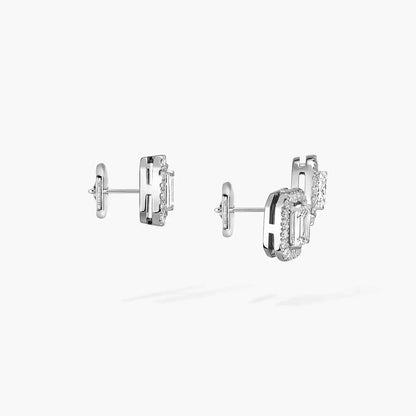 [moco jewelrys ]Diamond Earrings 0,10ct My Twin 1+2