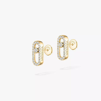 [moco jewelrys ]Move Uno Diamond Earrings