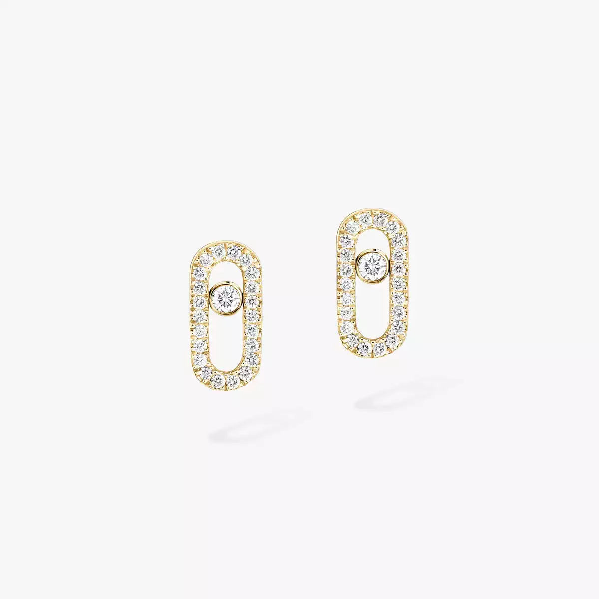 [moco jewelrys ]Move Uno Diamond Earrings