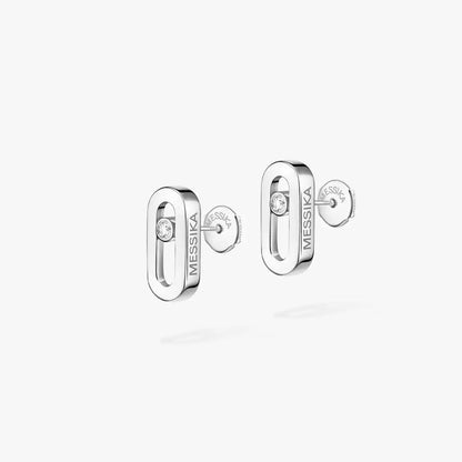 [moco jewelrys ]Move Uno Diamond Stud Earrings