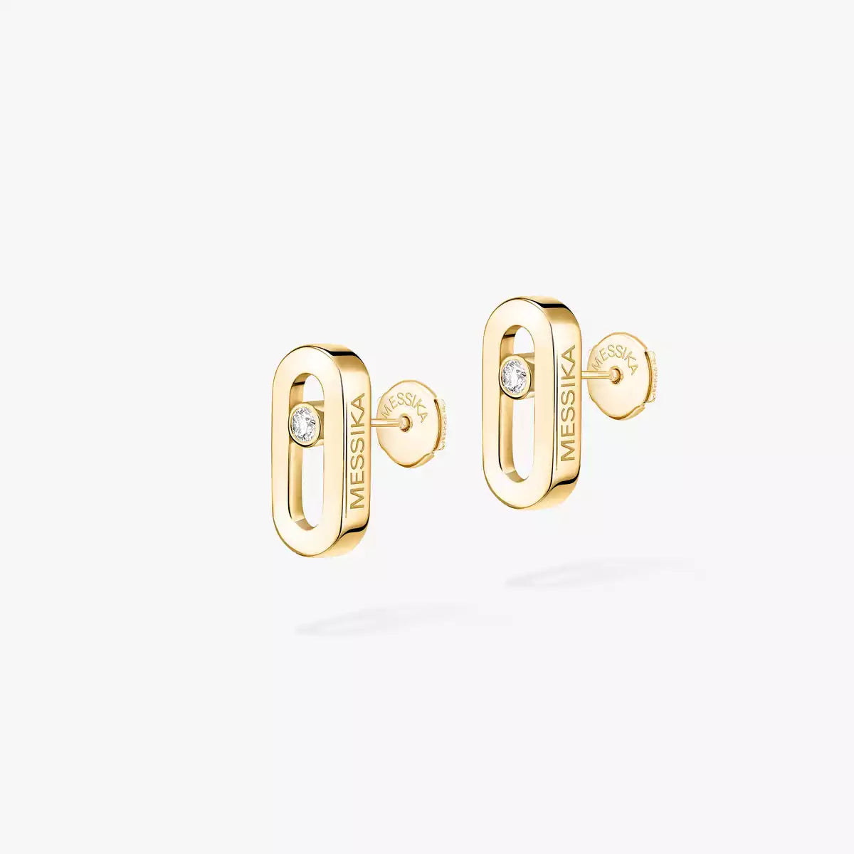 [moco jewelrys ]Move Uno Diamond Stud Earrings