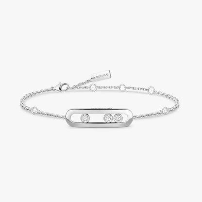 [moco jewelrys ]Baby Move Diamond Bracelet