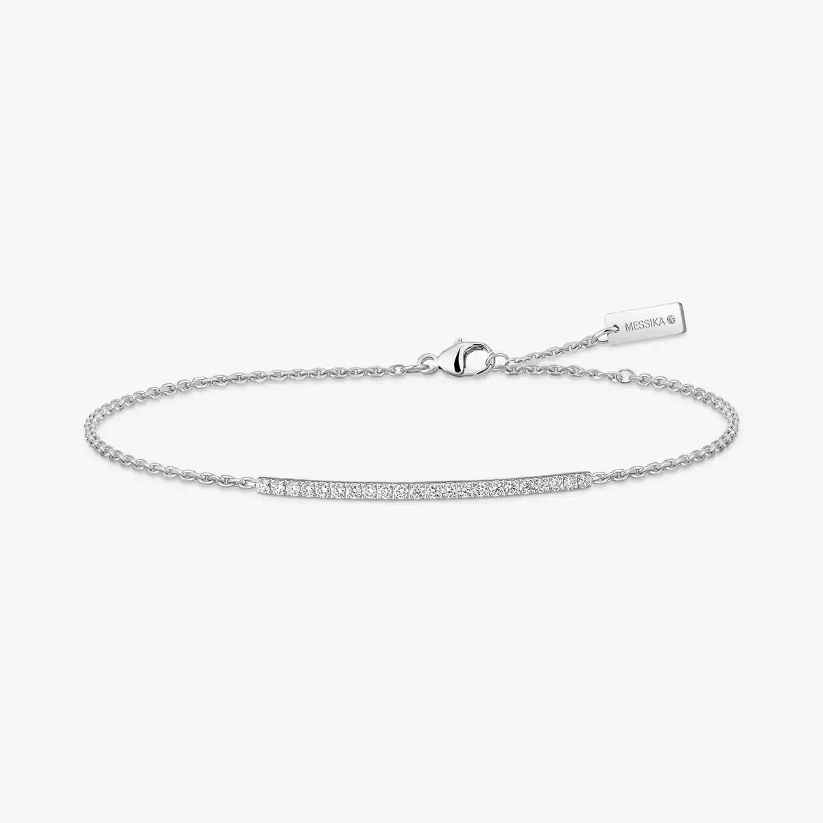 [moco jewelrys ]Diamond Thin Bangle 0.15ct My Twin Toi & Moi