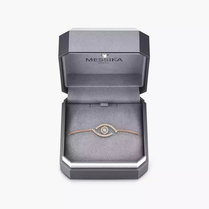 [moco jewelrys]Lucky Eye Pave-Set Diamond Bracelet