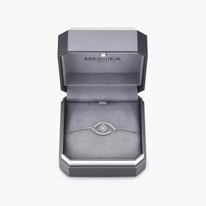 [moco jewelrys]Lucky Eye Pave-Set Diamond Bracelet