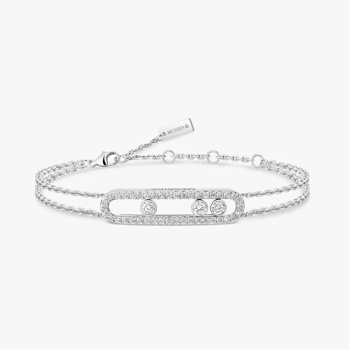 [moco jewelrys ] Move Classique pavé bracelet