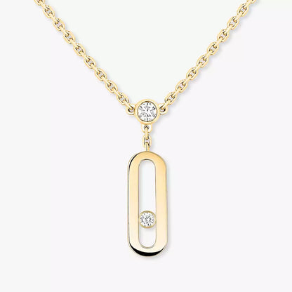 [moco jewelrys ] Move Uno Diamond Necklace