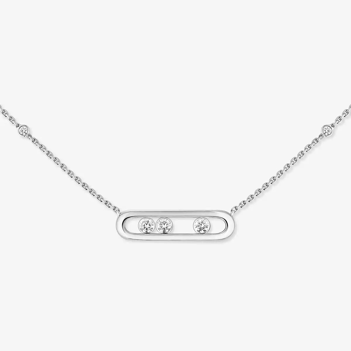 [moco jewelrys ] Baby Move Gold Diamond Necklace