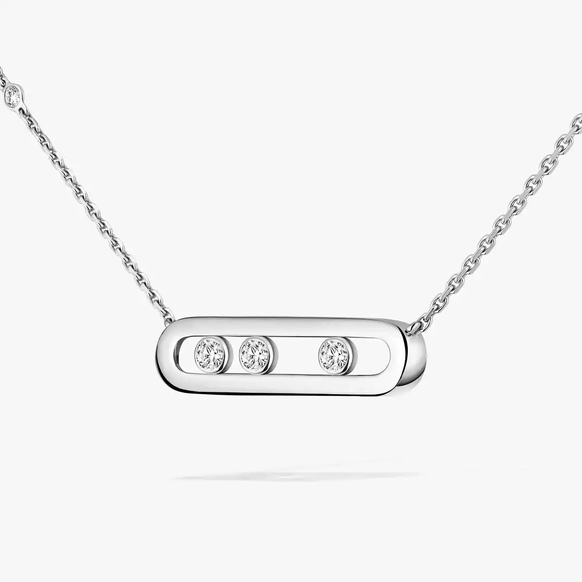 [moco jewelrys ] Baby Move Gold Diamond Necklace