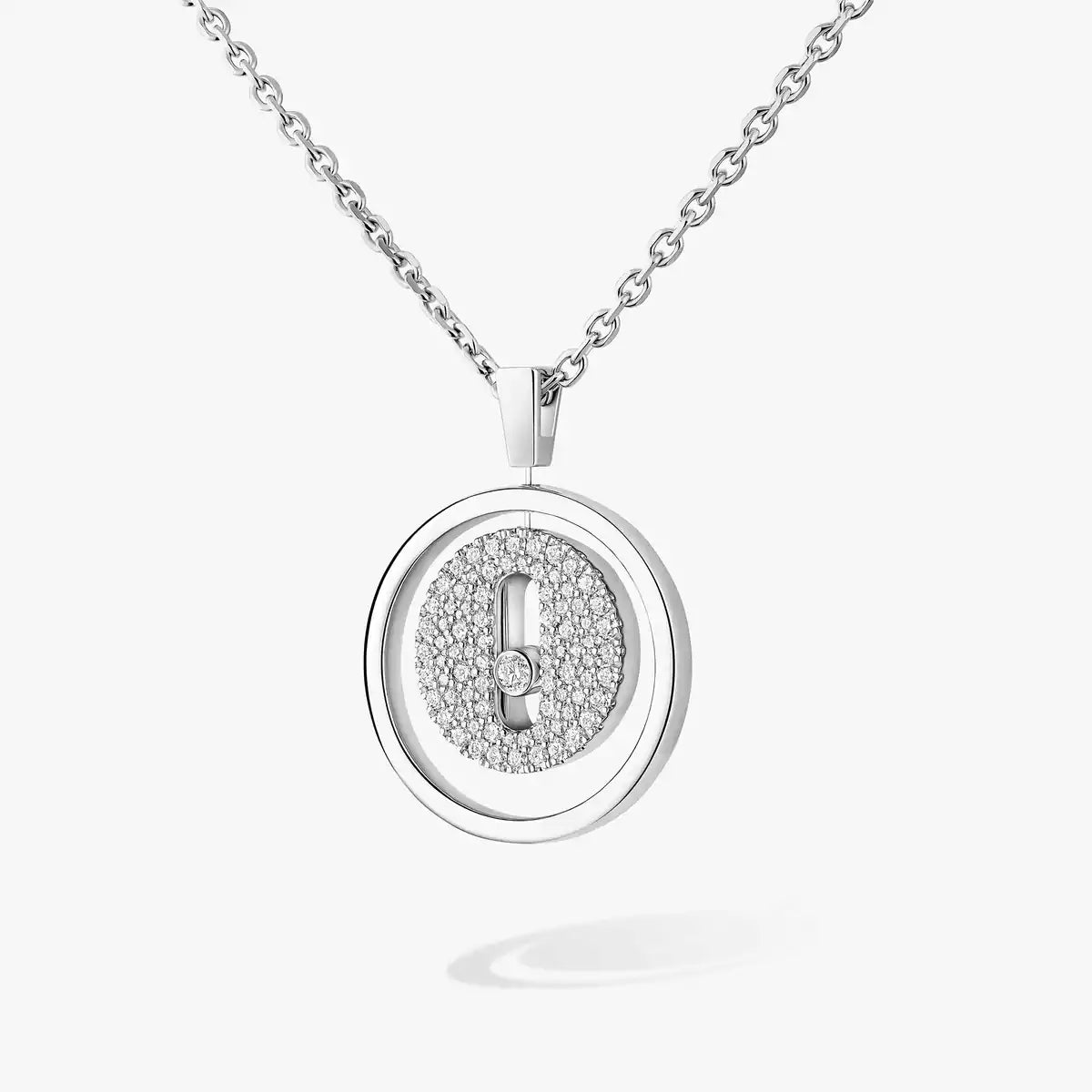 [moco jewelrys] Lucky Move Diamond Necklace