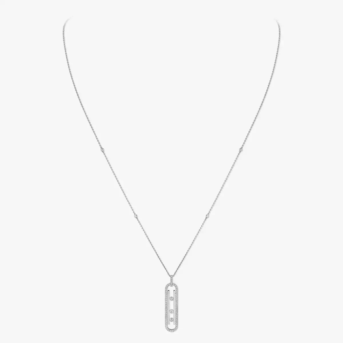 [moco jewelrys ]Diamond Necklace Move 10Th