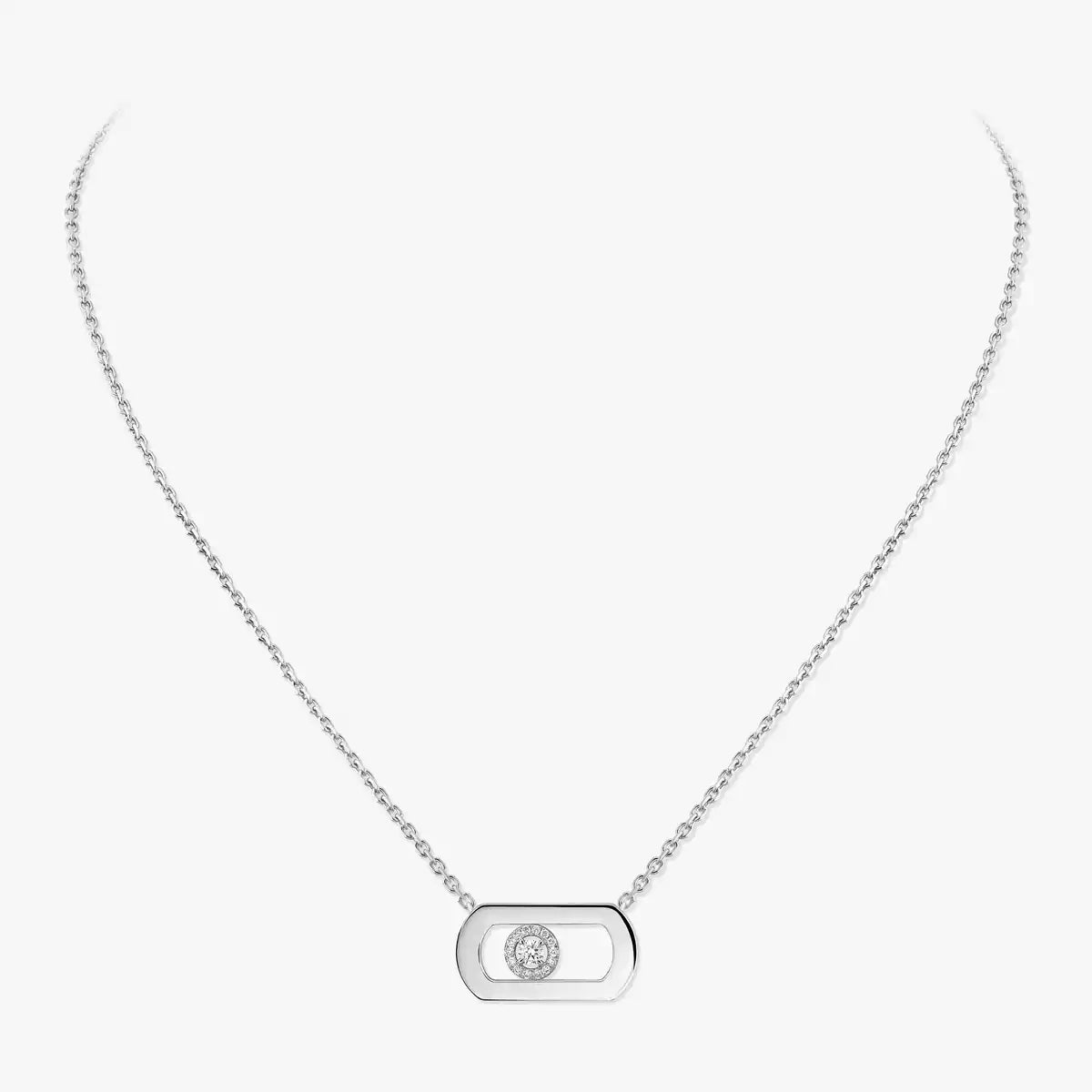 [moco jewelrys ]So Move Diamond Necklace in Gold