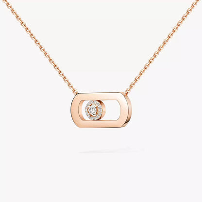[moco jewelrys ]So Move Diamond Necklace in Gold