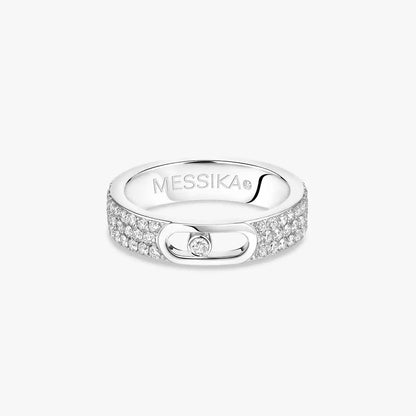 [moco jewelrys ]Move Joaillerie Pave_ Diamond Wedding Ring