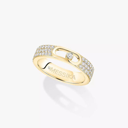 [moco jewelrys ]Move Joaillerie Pave_ Diamond Wedding Ring