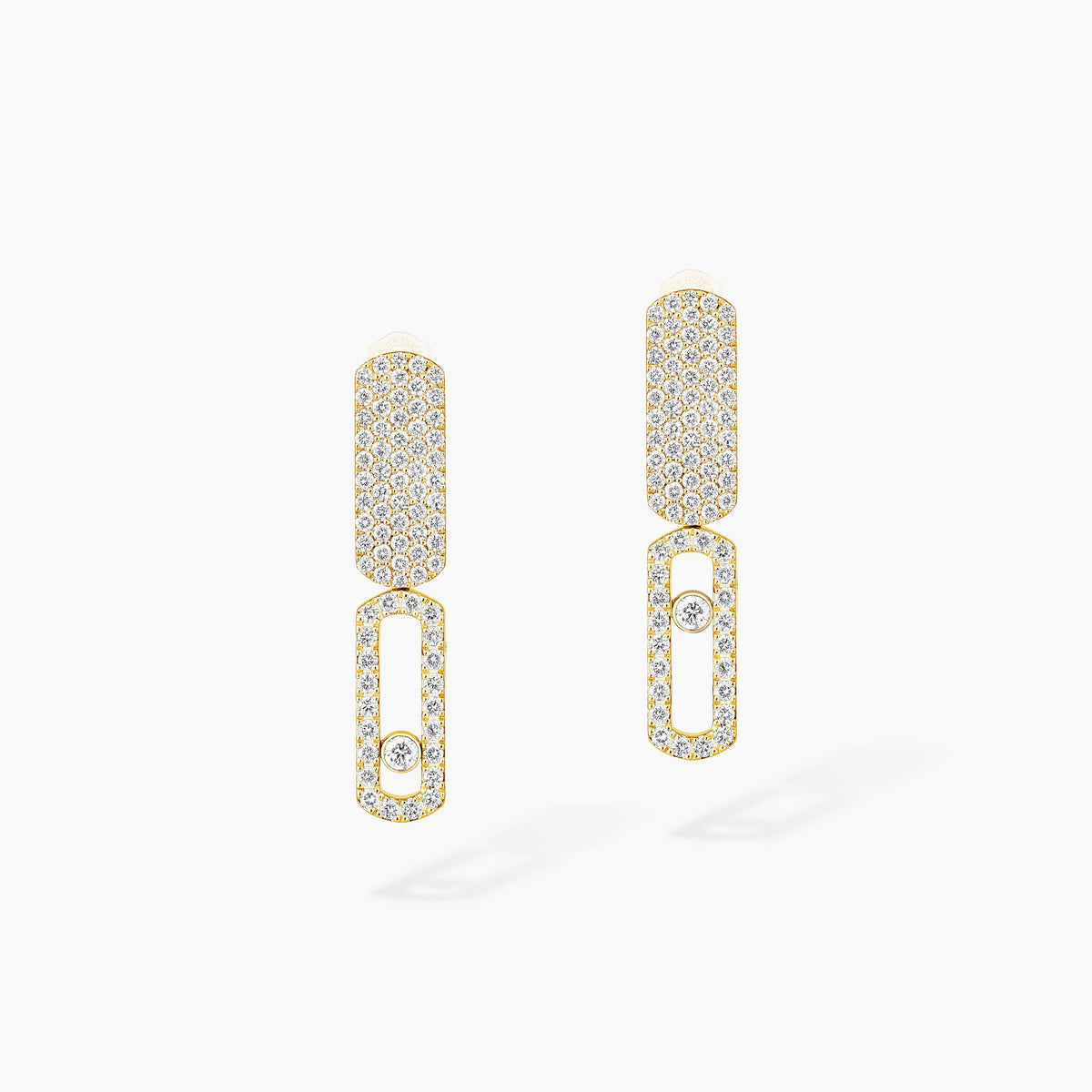 [moco jewelrys ]Imperial Move SM Diamond Earrings