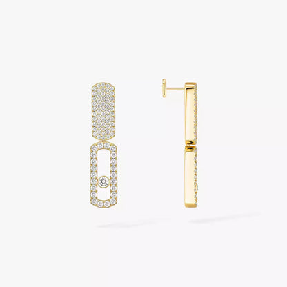 [moco jewelrys ]Imperial Move SM Diamond Earrings