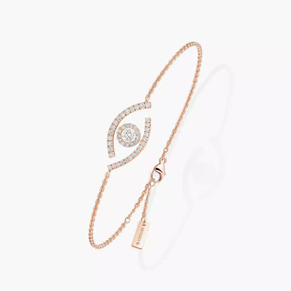 [moco jewelrys]Lucky Eye Pave-Set Diamond Bracelet