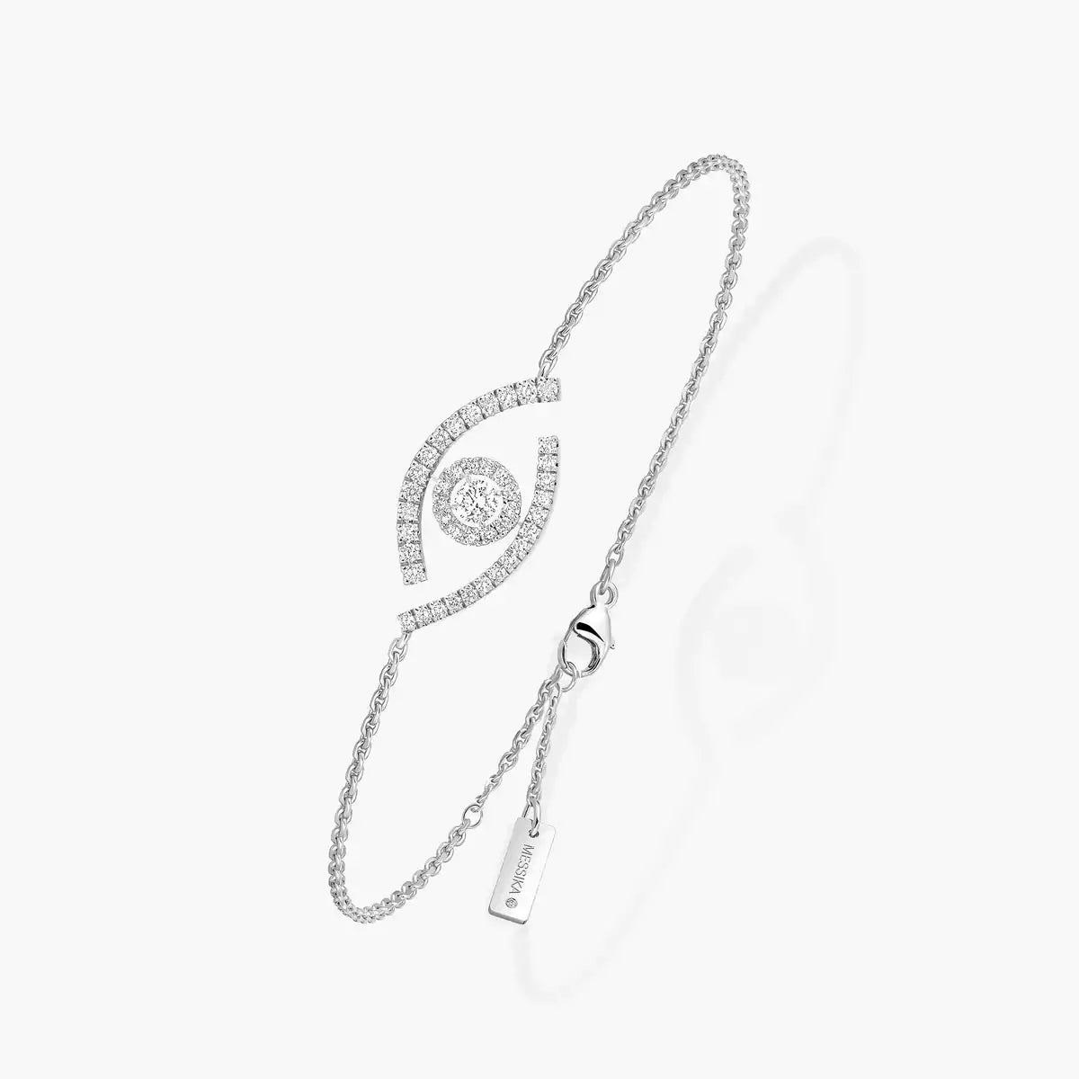 [moco jewelrys]Lucky Eye Pave-Set Diamond Bracelet