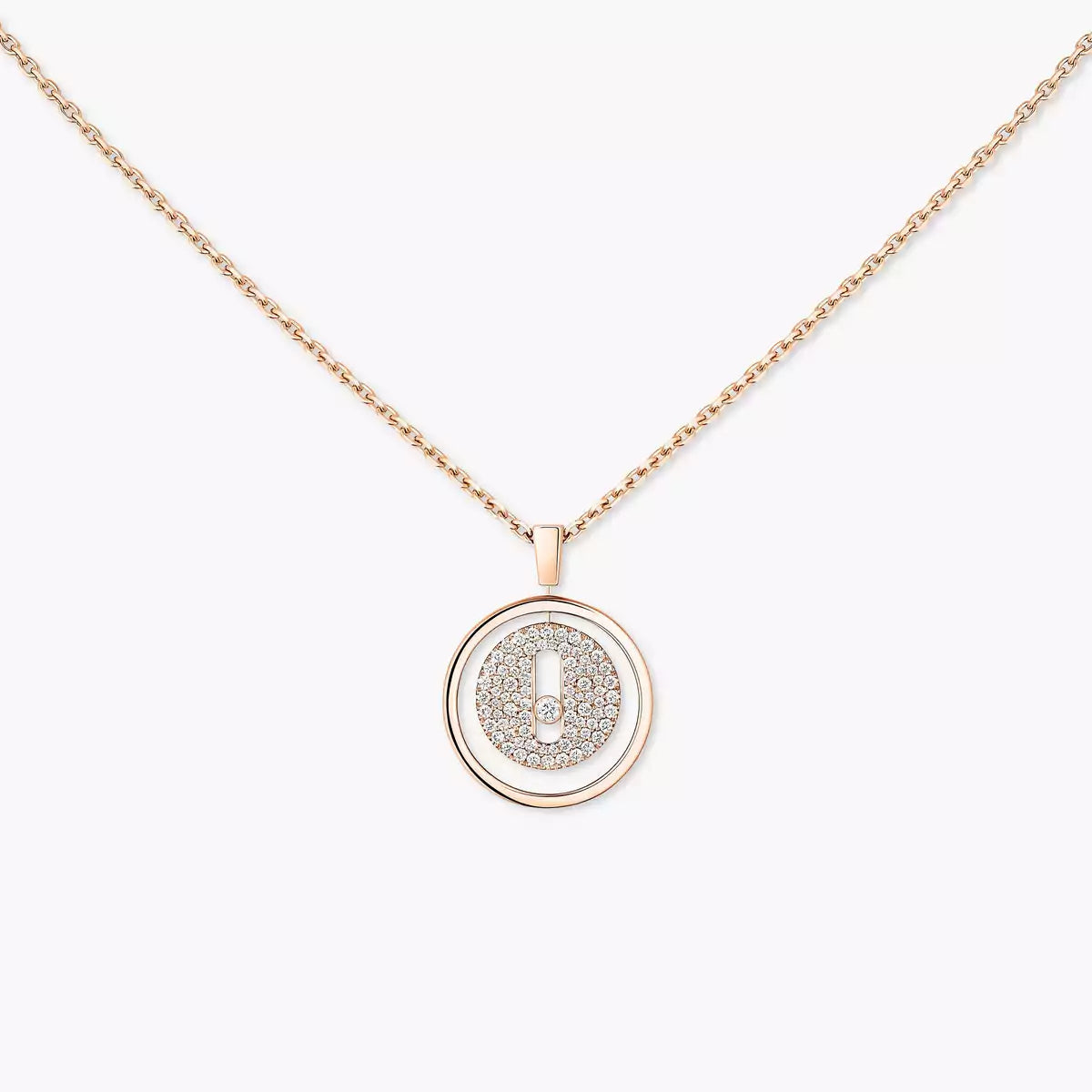 [moco jewelrys] Lucky Move Diamond Necklace