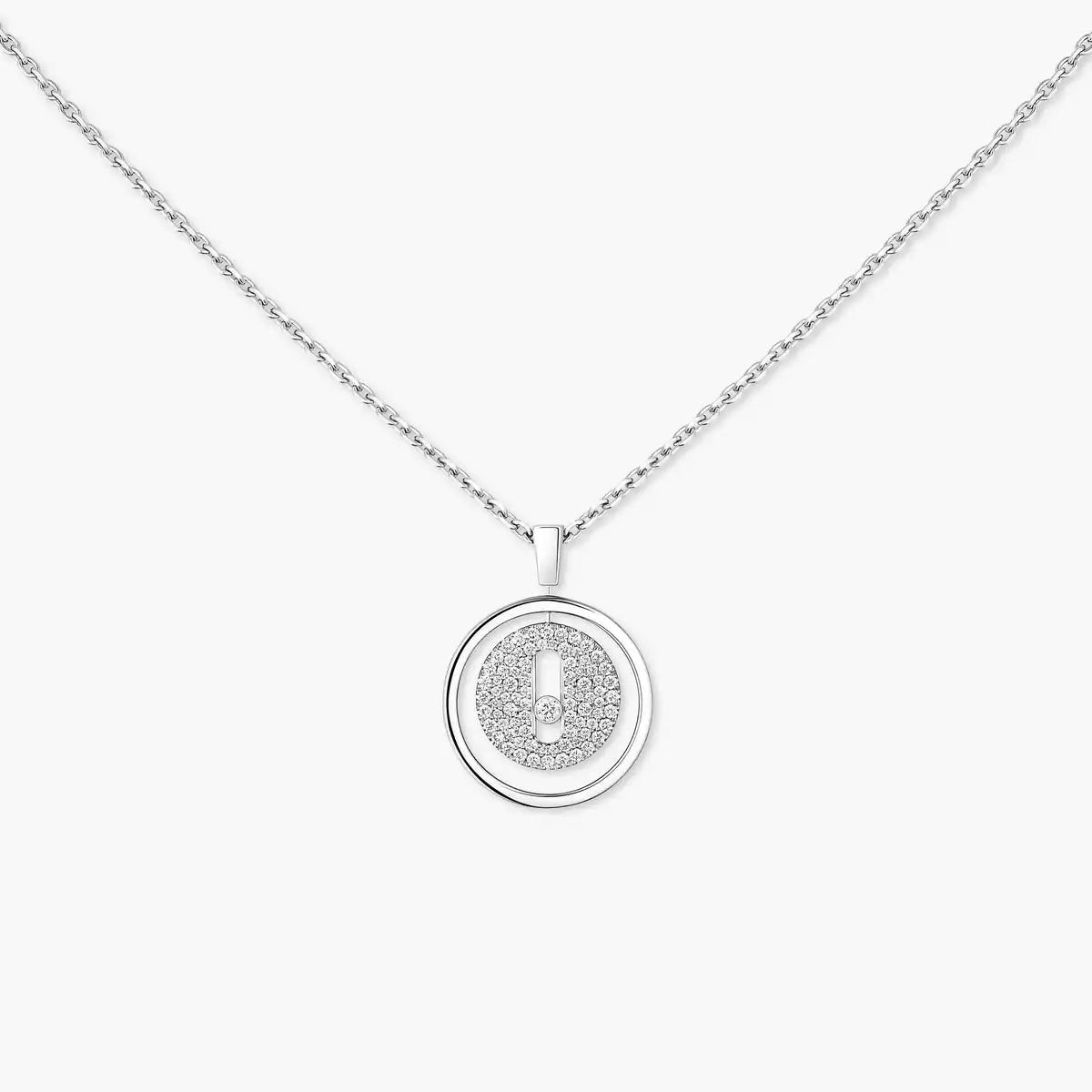 [moco jewelrys] Lucky Move Diamond Necklace