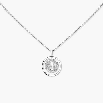 [moco jewelrys] Lucky Move Diamond Necklace