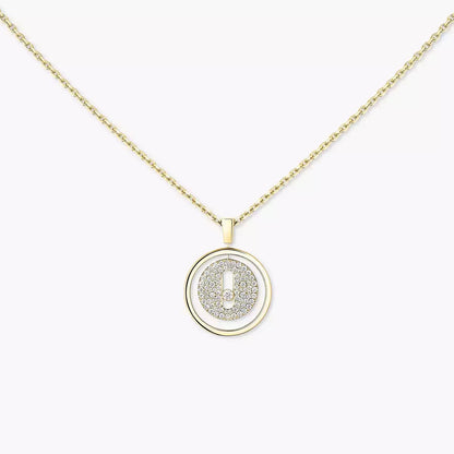 [moco jewelrys] Lucky Move Diamond Necklace