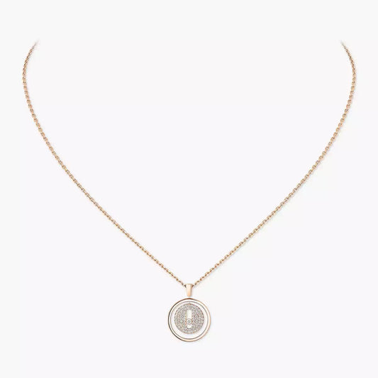 [moco jewelrys] Lucky Move Diamond Necklace