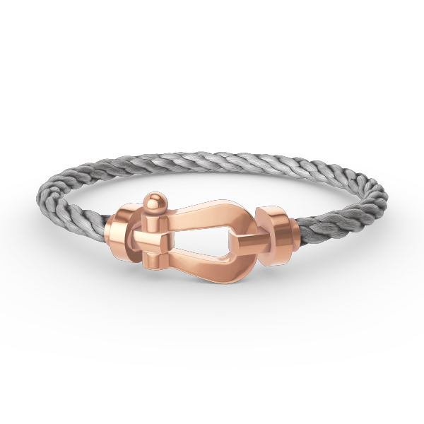 [moco jewelrys]FORCE LARGE HORSESHOE NO DIAMOND BRACELET ROSE GOLD
