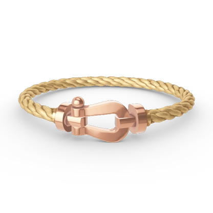 [moco jewelrys]FORCE LARGE HORSESHOE NO DIAMOND BRACELET ROSE GOLD