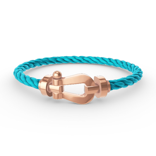 [moco jewelrys]FORCE LARGE HORSESHOE NO DIAMOND BRACELET ROSE GOLD