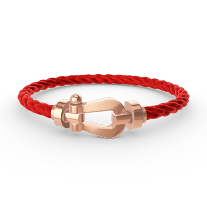 [moco jewelrys]FORCE LARGE HORSESHOE NO DIAMOND BRACELET ROSE GOLD