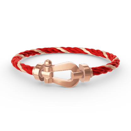 [moco jewelrys]FORCE LARGE HORSESHOE NO DIAMOND BRACELET ROSE GOLD