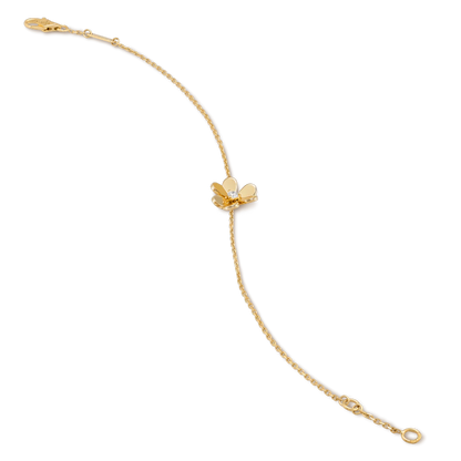 [moco jewelrys]FRIVOLE GOLD FLOWER BRACELET