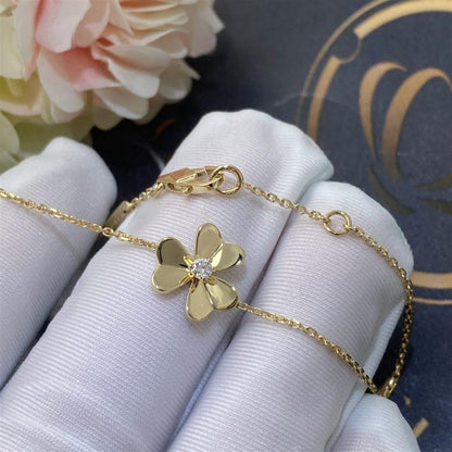 [moco jewelrys]FRIVOLE GOLD FLOWER BRACELET