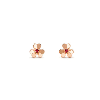 [moco jewelrys]FRIVOLE  FLOWER PINK EARRINGS