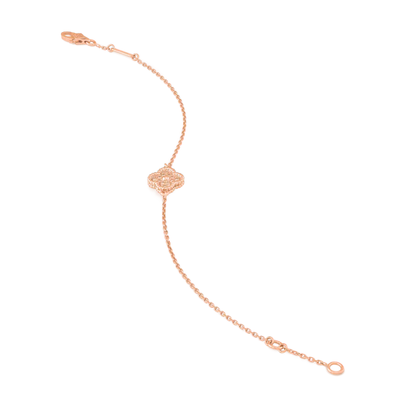 [moco jewelrys]CLOVER SINGLE FLOWER BRACELET