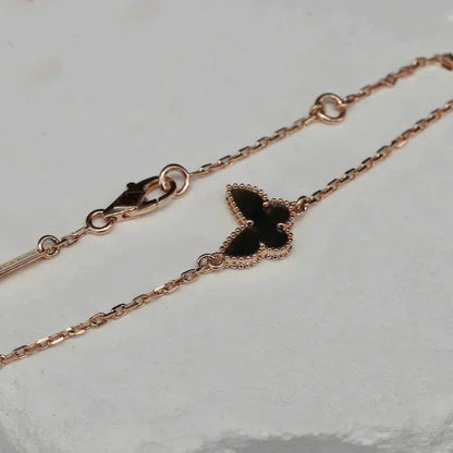 [moco jewelrys]BUTTERFLY ONYX  BUTTERFLY BRACELET