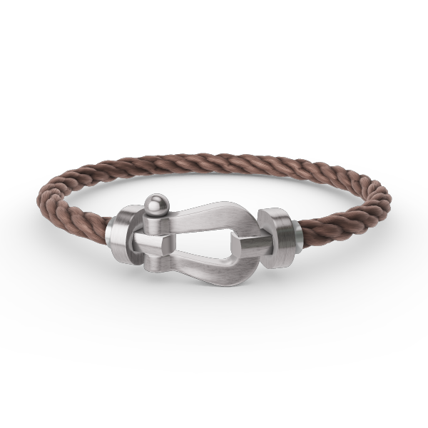 [moco jewelrys]FORCE LARGE HORSESHOE NO DIAMOND BRACELET SILVER