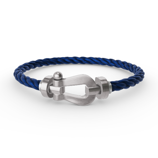 [moco jewelrys]FORCE LARGE HORSESHOE NO DIAMOND BRACELET SILVER