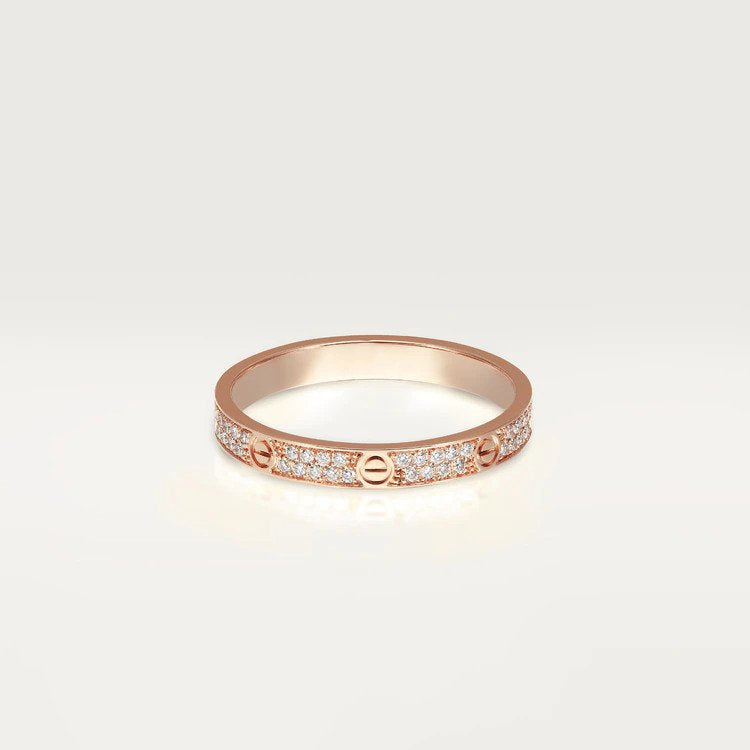 [moco jewelrys]LOVE RING 2.65MM DIAMOND