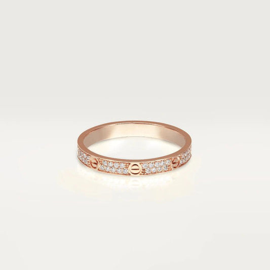 [moco jewelrys]LOVE RING 2.65MM DIAMOND