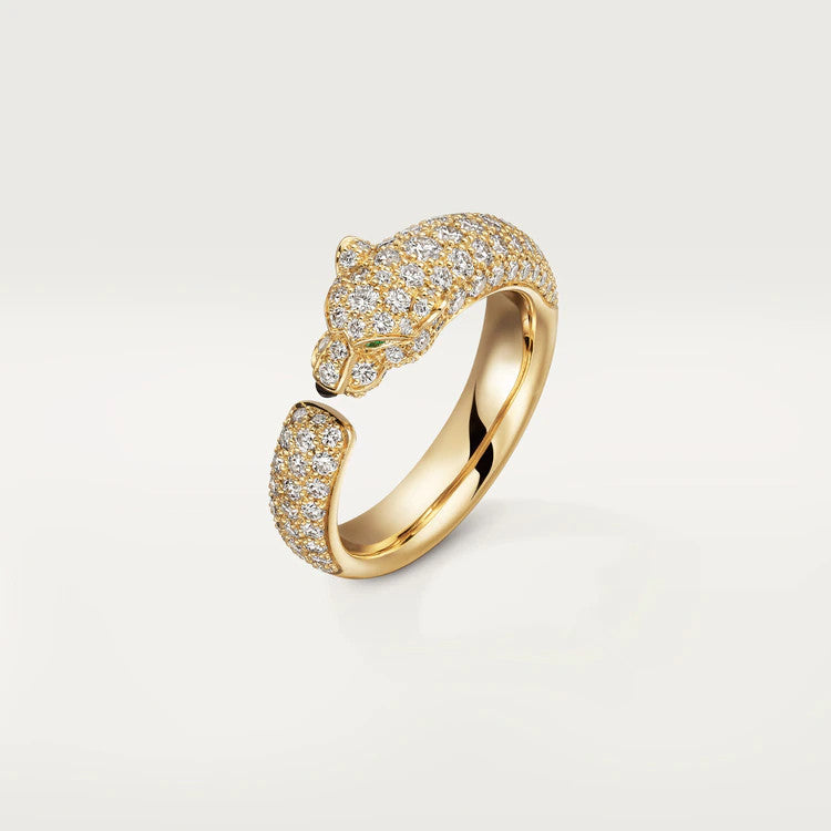 [moco jewelrys]PANTHERE PINK GOLD DIAMOND RING